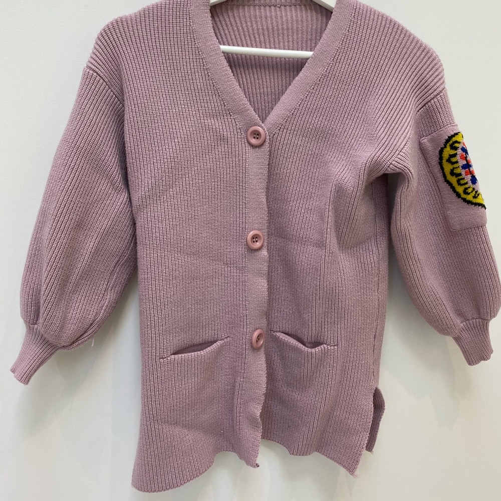 Soft purple sweater